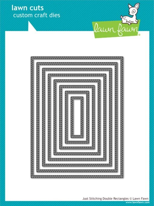 Just Stitching Double Rectangles