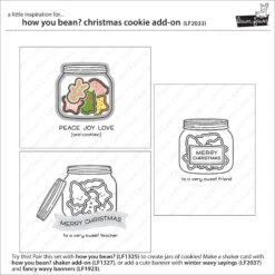 How You Bean? Christmas Cookie Add-on 14 How You Bean? Christmas Cookie Add-on -Craftora Sale Store LF2033 HowYouBeanChristmasCookieAddOn3