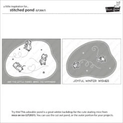 Stitched Pond 13 Stitched Pond -Craftora Sale Store LF2067 StitchedPond2