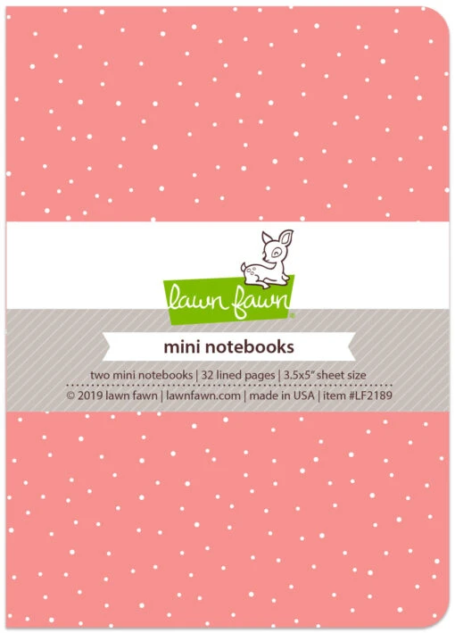 Perfectly Pink - Mini Notebooks - Lawn Fawn