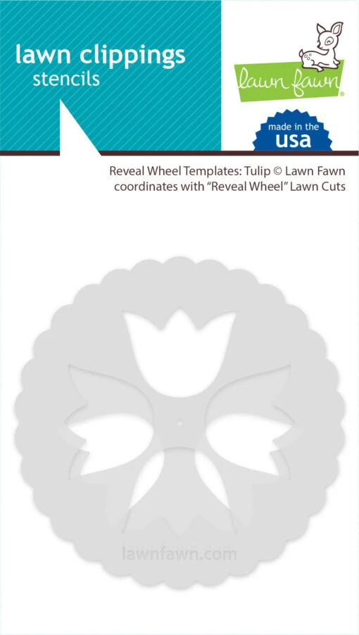 Reveal Wheel Templates: Tulip