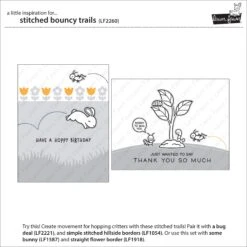 Stitched Bouncy Trails 9 Stitched Bouncy Trails -Craftora Sale Store LF2260 StitchedBouncyTrails2