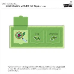 Small Slimline With Lift The Flaps -Craftora Sale Store LF2358 SmallSlimlineWithFlipTheFlaps3