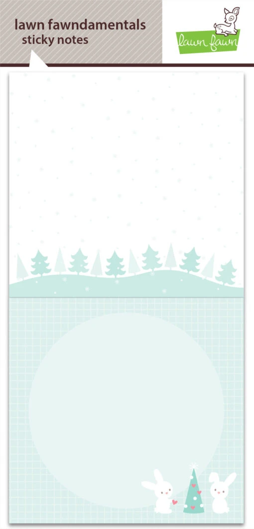 Let It Snow Sticky Notes - Lawn Fawn