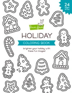 Holiday Coloring Book - Lawn Fawn