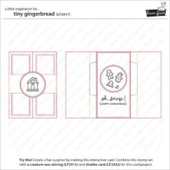 Tiny Gingerbread -Craftora Sale Store LF2417 TinyGingerbread4