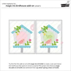 Magic Iris Birdhouse Add-on -Craftora Sale Store LF2471 MagicIrisBirdhouseAddOn2
