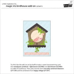 Magic Iris Birdhouse Add-on -Craftora Sale Store LF2471 MagicIrisBirdhouseAddOn3