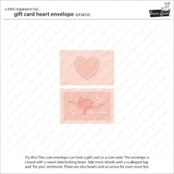 Gift Card Heart Envelope 18 Gift Card Heart Envelope -Craftora Sale Store LF2472 GiftCardHeartEnvelope2
