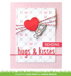 Hugs And Kisses Line Border 12 Hugs And Kisses Line Border -Craftora Sale Store LF2475 HugsAndKissesLineBorder3