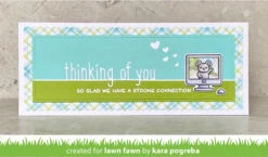 Thinking Of You Line Border -Craftora Sale Store LF2529 ThinkingOfYouLineBorder3