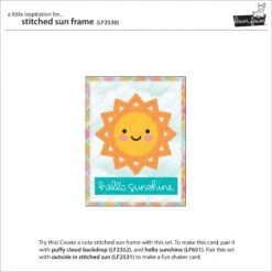 Stitched Sun Frame -Craftora Sale Store LF2530 StitchedSunFrame2