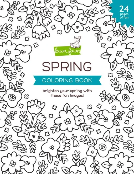 Spring Coloring Book - Lawn Fawn