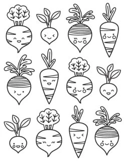 Spring Coloring Book - Lawn Fawn -Craftora Sale Store LF2540 SpringColoringBook3