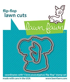 I Love You(calyptus) Flip-flop Lawn Cuts