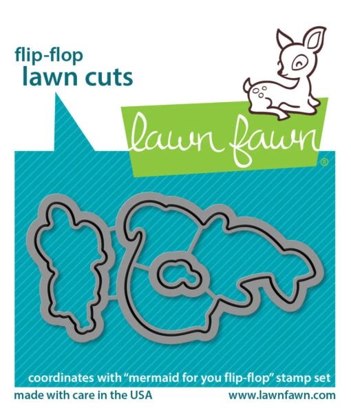 Mermaid For You Flip-flop Lawn Cuts