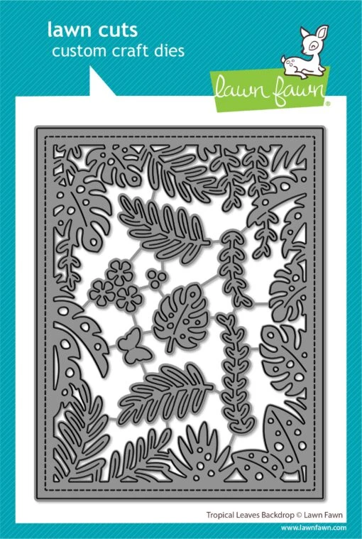 Tropical Leaves Backdrop