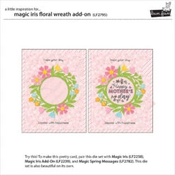 Magic Iris Floral Wreath Add-on -Craftora Sale Store LF2795 MagicIrisFloralWreathAddOn2 sml