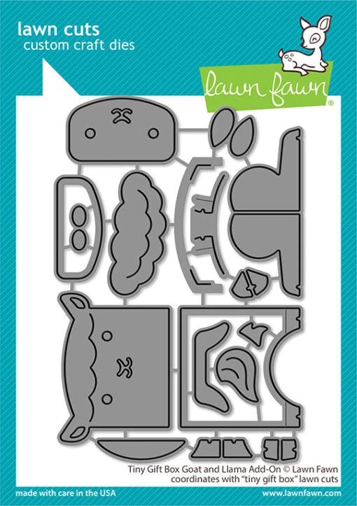 Tiny Gift Box Goat And Llama Add-on