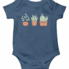 Happy Succulents Onesie (6-12m) - Lawn Fawn