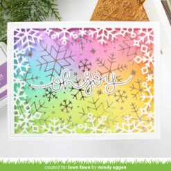 Snow Flurries Backdrop -Craftora Sale Store LF2976 SnowFlurriesBackdrop3