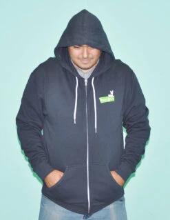 Lawn Fawn Zip-up Hoodie - XL - Lawn Fawn -Craftora Sale Store LF3037 XL LawnFawnZipUpHoodieXL2