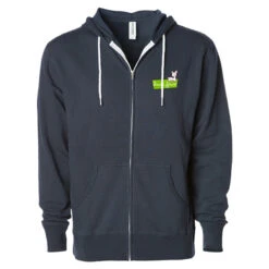 Lawn Fawn Zip-up Hoodie - 3XL - Lawn Fawn