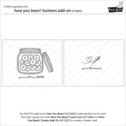 How You Bean? Buttons Add-on -Craftora Sale Store LF3063 HowYouBeanButtonsAddOn2