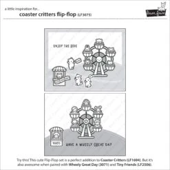 Coaster Critters Flip-flop 10 Coaster Critters Flip-flop -Craftora Sale Store LF3075 CoasterCrittersFlipFlop2