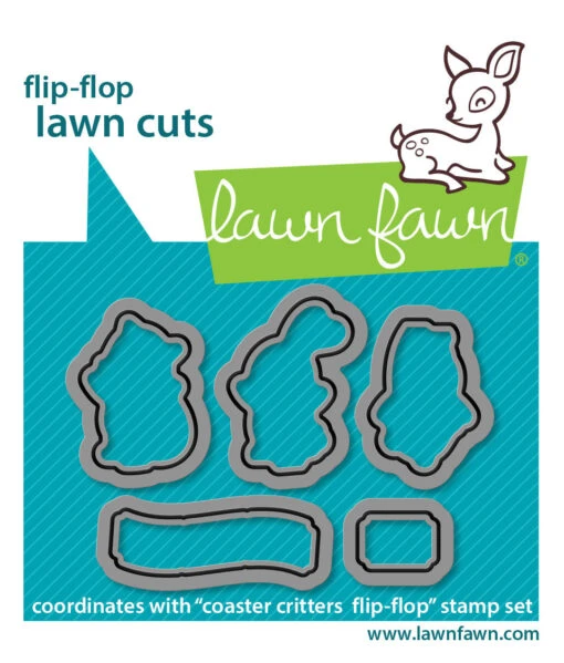 Coaster Critters Flip-flop Lawn Cuts