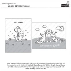 Yappy Birthday -Craftora Sale Store LF3158 YappyBirthday4