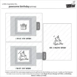 Pawsome Birthday -Craftora Sale Store LF3162 PawsomeBirthday3