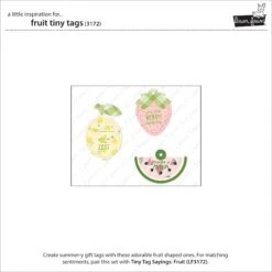 Fruit Tiny Tags -Craftora Sale Store LF3172 FruitTinyTags4