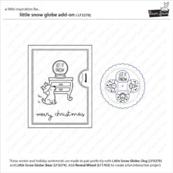 Little Snow Globe Add-on 8 Little Snow Globe Add-on -Craftora Sale Store LF3278 LittleSnowGlobeAddOn2