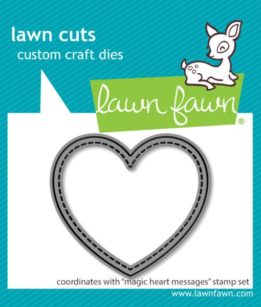 Magic Heart Messages Lawn Cuts