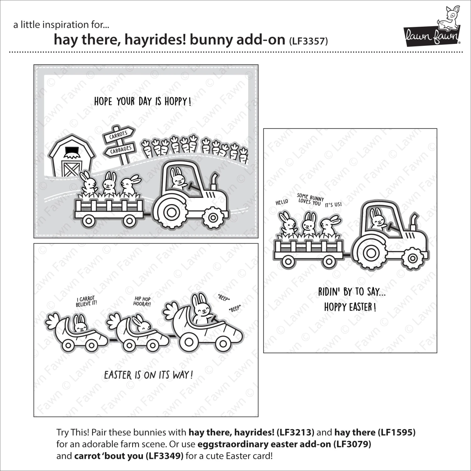 Hay There, Hayrides! Bunny Add-on 3 Hay There, Hayrides! Bunny Add-on - Image 3