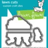 Hay There, Hayrides! Bunny Add-on Lawn Cuts