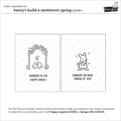 Henry’s Build-a-sentiment: Spring -Craftora Sale Store LF3361 HenrysBuildASentimentSpring2