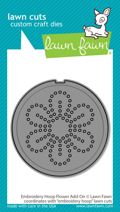 Embroidery Hoop Flower Add-on