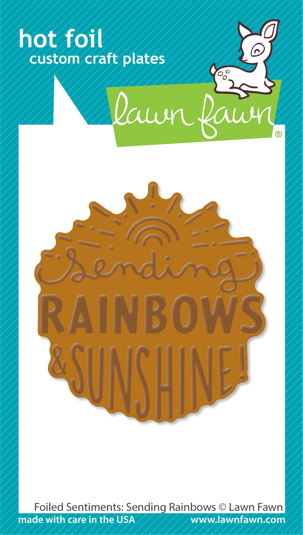 Foiled Sentiments: Sending Rainbows 1 Foiled Sentiments: Sending Rainbows