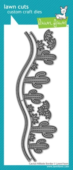 Cactus Hillside Border
