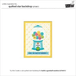 Quilted Star Backdrop -Craftora Sale Store LF3451 QuiltedStarBackdrop2