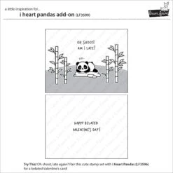 I Heart Pandas Add-on -Craftora Sale Store LF3599 IHeartPandasAddOn2