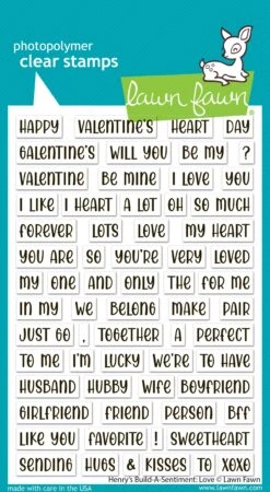 Henry's Build-a-sentiment: Love