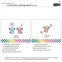 A Lotl Smiles Coloring Stencil 5 A Lotl Smiles Coloring Stencil -Craftora Sale Store LF3632 ALotlSmilesColoringStencil3