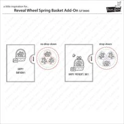 Reveal Wheel Spring Basket Add-on 5 Reveal Wheel Spring Basket Add-on -Craftora Sale Store LF3664 RevealWheelSpringBasketAddOn2