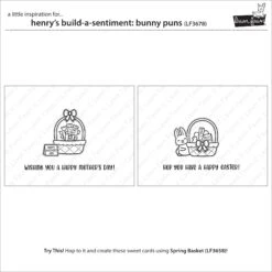 Henry's Build-a-sentiment: Bunny Puns 13 Henry's Build-a-sentiment: Bunny Puns -Craftora Sale Store LF3678 HenrysBuildASentimentBunnyPuns2