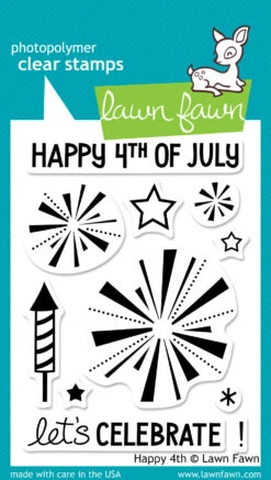 Happy 4th - Lawn Fawn