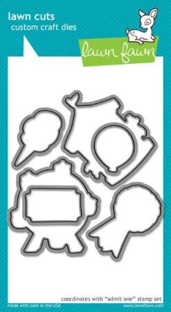 Admit One Lawn Cuts - Lawn Fawn