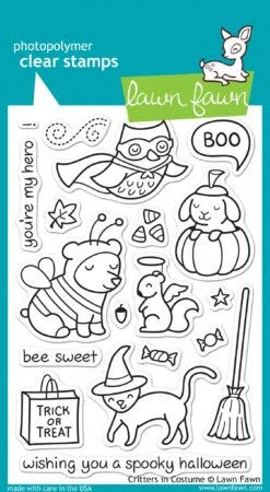 Critters In Costume - Lawn Fawn